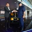 Customised Proton X50 delivered to Tengku Sulaiman