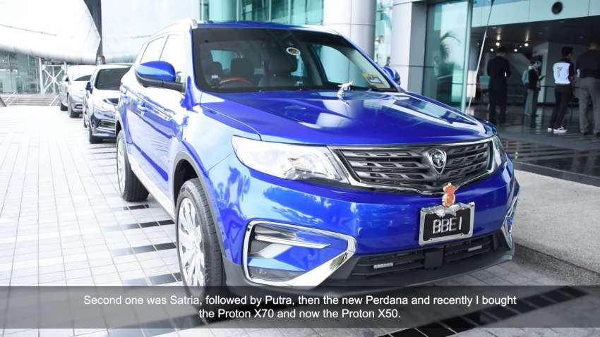 Customised Proton X50 is Tengku Sulaiman’s sixth Proton; gold/chrome exterior, wood interior, ornaments Image #1491073