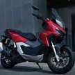 Honda ADV 160 in Indonesia, new 156.9 cc engine, HTSC traction control, ABS, 30 litre storage space