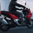 Honda ADV 160 in Indonesia, new 156.9 cc engine, HTSC traction control, ABS, 30 litre storage space