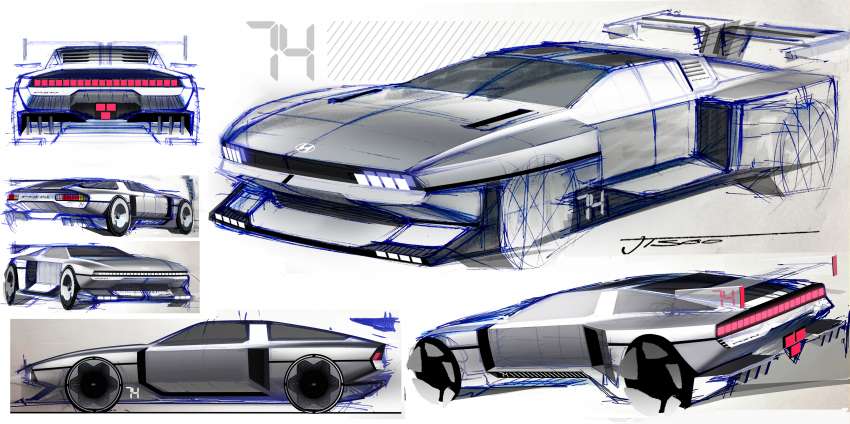 Hyundai N Vision 74 – hydrogen fuel cell hybrid with 680 PS, 900 Nm, 600 km range, RWD, 250 km/h Vmax 1484533