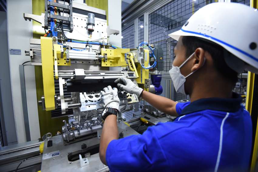 Proton launches 1.5L TGDi engine plant in Tg Malim – 180k capacity; first outside of China; 47% automation 1480123