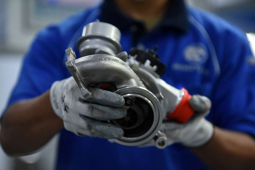 Proton launches 1.5L TGDi engine plant in Tg Malim – 180k capacity; first outside of China; 47% automation 1480115