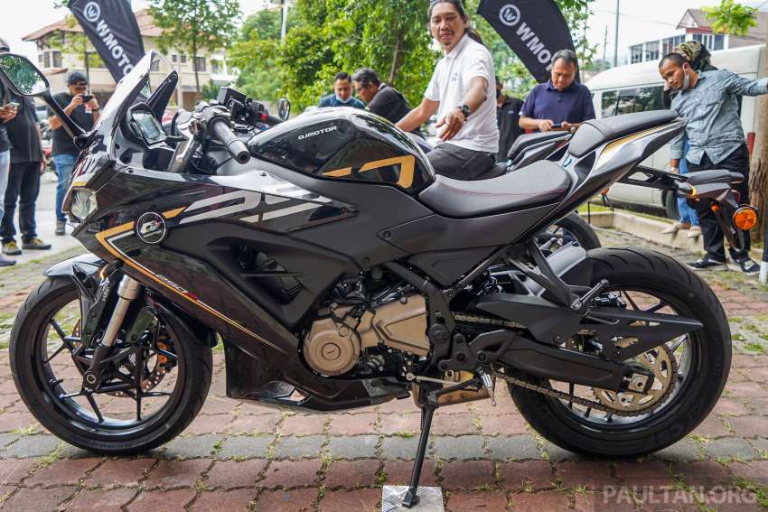 MForce previews QJMotor 250 RS, 250 RR dan WMoto 250 RR – new 250s for the Malaysia market? 1481571