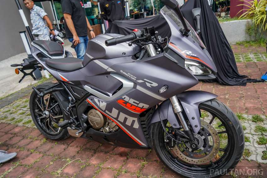 MForce previews QJMotor 250 RS, 250 RR dan WMoto 250 RR – new 250s for the Malaysia market? 1481545