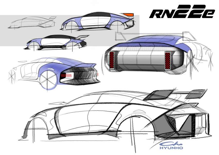 Hyundai RN22e revealed – previews potential Ioniq 6 N EV with 585 PS, 740 Nm, AWD; 250 km/h top speed 1484530