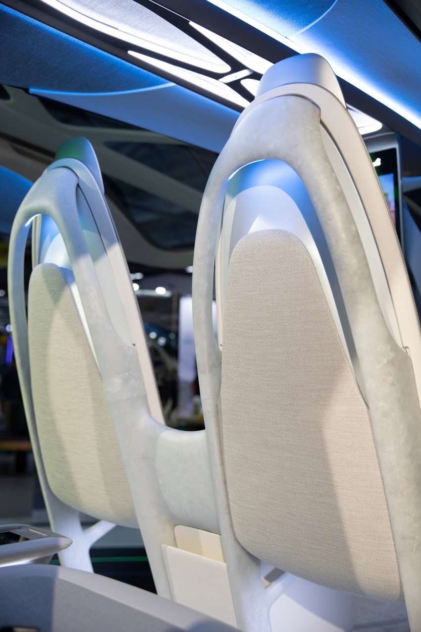 Hyundai Supernal eVTOL urban air mobility cabin concept previewed; automotive design, materials used 1487034