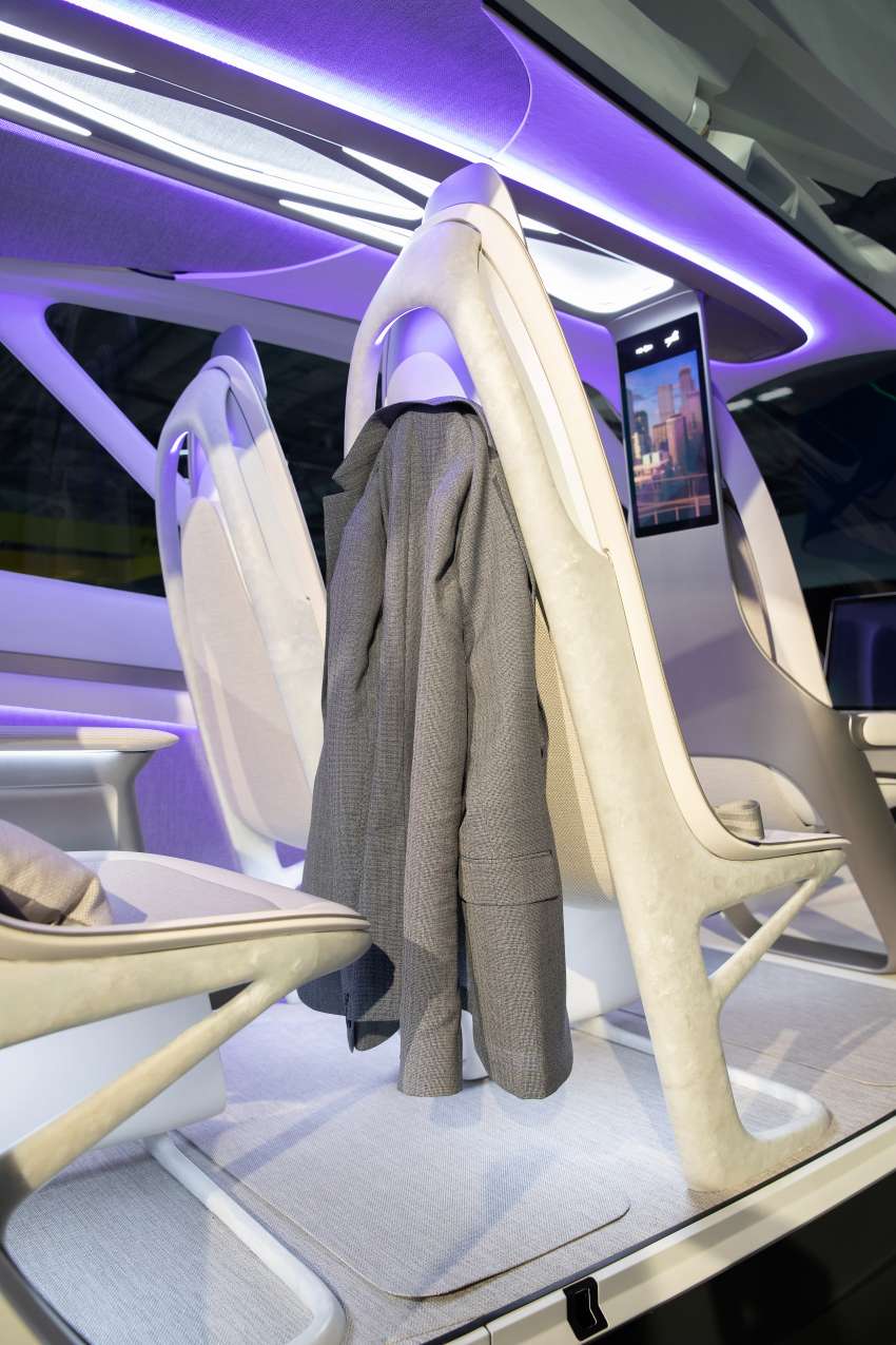 Hyundai Supernal eVTOL urban air mobility cabin concept previewed; automotive design, materials used 1487036