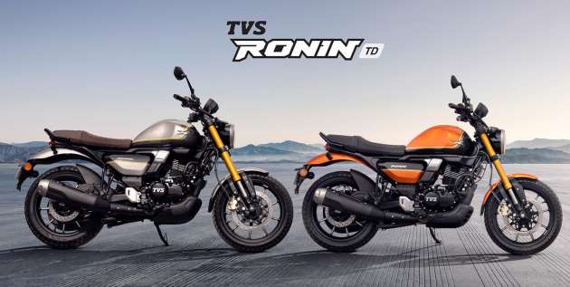 TVS Ronin diperkenal di India – roadster 225 cc dengan platform dan kerangka baru, kuasa 20.4 PS