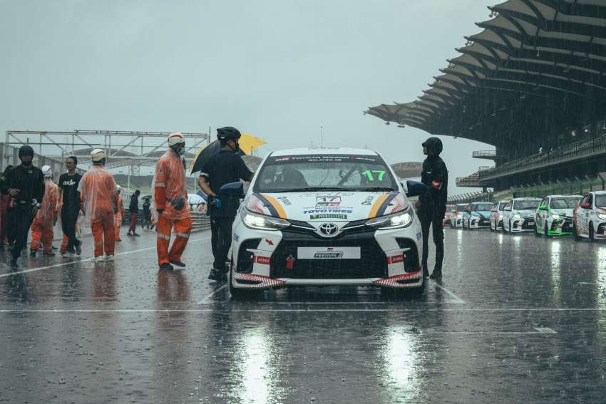 Toyota Gazoo Racing Vios Sprint Cup Round 2 – Eddie Lew, Putera Adam win Race 1 in rain-soaked Sepang 1488983