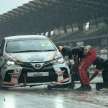 Toyota Gazoo Racing Vios Sprint Cup Round 2 – Eddie Lew, Putera Adam win Race 1 in rain-soaked Sepang