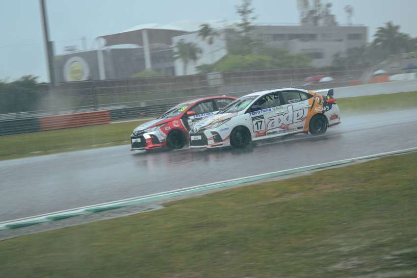 Toyota Gazoo Racing Vios Sprint Cup Round 2 – Eddie Lew, Putera Adam win Race 1 in rain-soaked Sepang 1488997