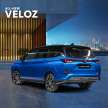 Toyota Veloz 2022 – rupa sebenar model pasaran M’sia didedah; warna 2-tona, Apple CarPlay & Android Auto