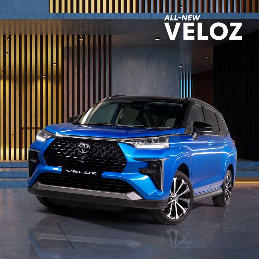 Toyota Veloz 2022 – rupa sebenar model pasaran M’sia didedah; warna 2-tona, Apple CarPlay & Android Auto 1486757