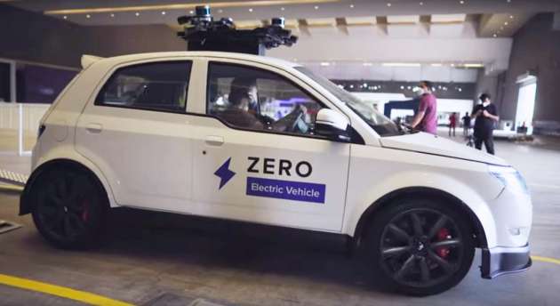 Le Proton Savvy passe à l’électrique – La start-up informatique indonésienne Vixmo dévoile son concept de véhicule électrique autonome Zero