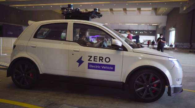 Vixmo Zero – kereta elektrik dengan teknologi autonomi dari Indonesia, berasaskan Proton Savvy