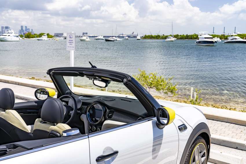 MINI Cooper SE Convertible revealed – special one-off convertible version of EV hatchback; 230 km of range 1484040