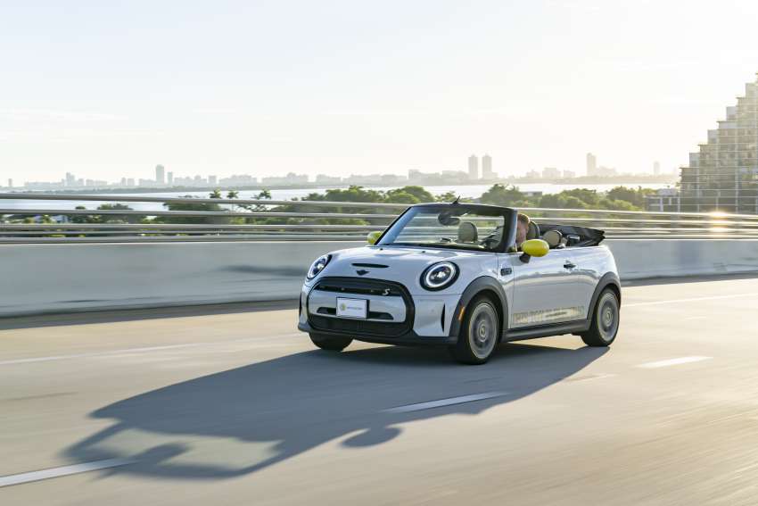 MINI Cooper SE Convertible revealed – special one-off convertible version of EV hatchback; 230 km of range 1483861