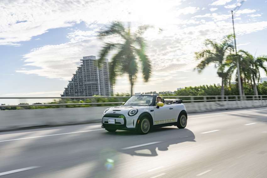 MINI Cooper SE Convertible revealed – special one-off convertible version of EV hatchback; 230 km of range 1483863