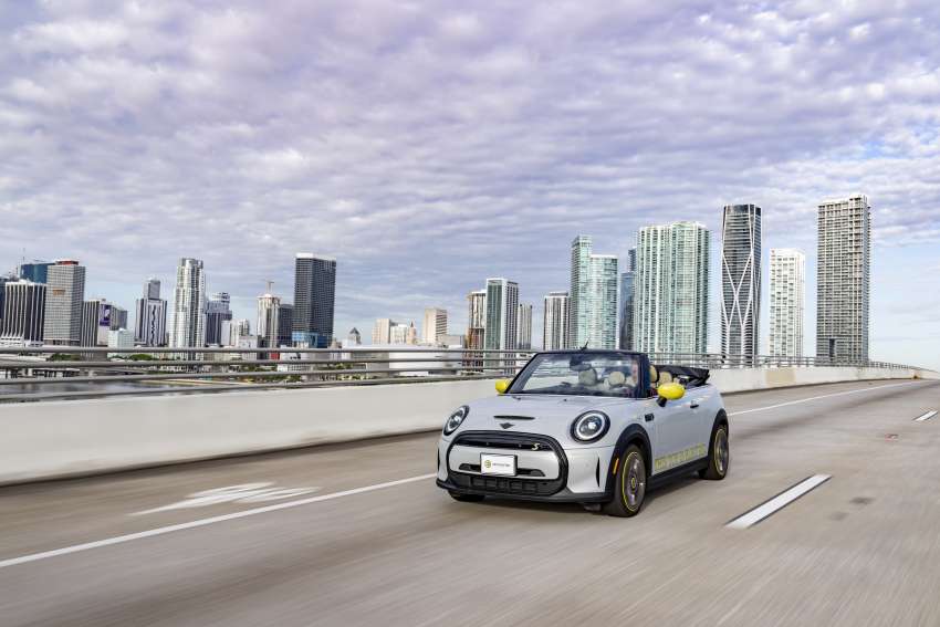 MINI Cooper SE Convertible revealed – special one-off convertible version of EV hatchback; 230 km of range 1483873