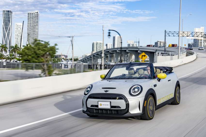 MINI Cooper SE Convertible revealed – special one-off convertible version of EV hatchback; 230 km of range 1483875
