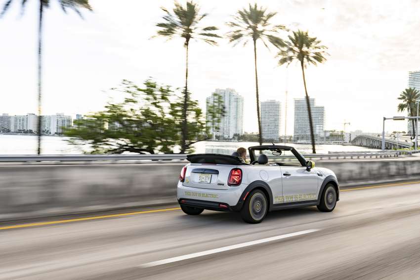 MINI Cooper SE Convertible revealed – special one-off convertible version of EV hatchback; 230 km of range 1483879