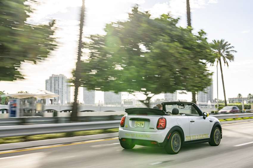 MINI Cooper SE Convertible revealed – special one-off convertible version of EV hatchback; 230 km of range 1483883