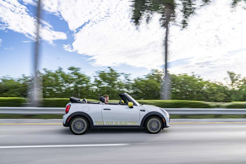 MINI Cooper SE Convertible revealed – special one-off convertible version of EV hatchback; 230 km of range 1483893