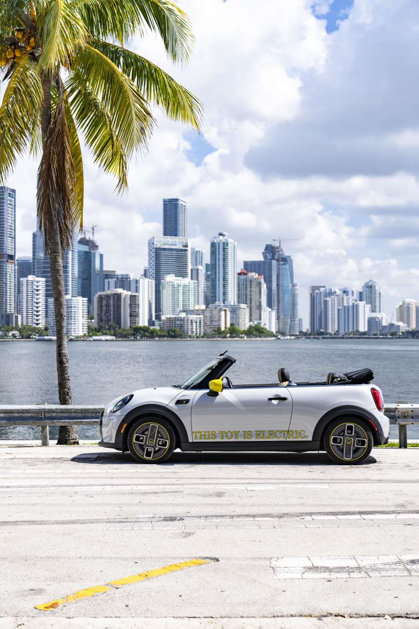 MINI Cooper SE Convertible revealed – special one-off convertible version of EV hatchback; 230 km of range 1483935