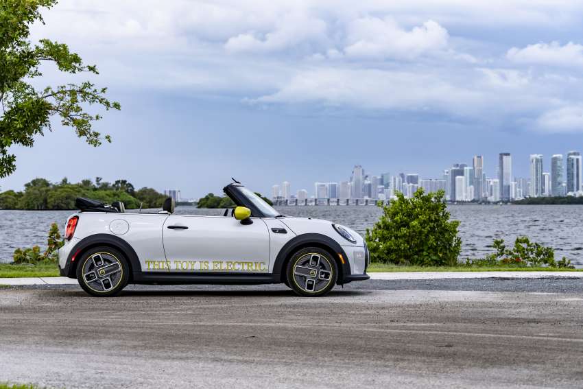 MINI Cooper SE Convertible revealed – special one-off convertible version of EV hatchback; 230 km of range 1483940