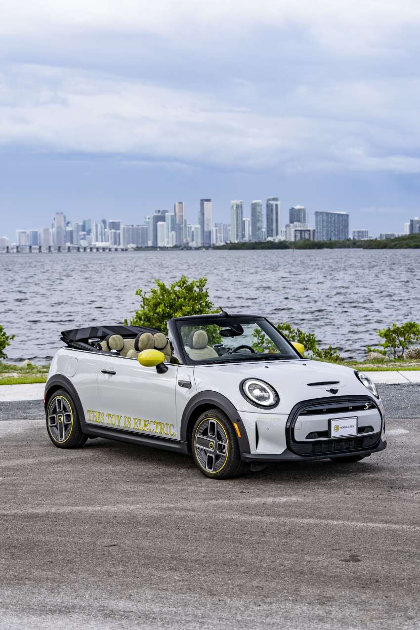MINI Cooper SE Convertible revealed – special one-off convertible version of EV hatchback; 230 km of range 1483954