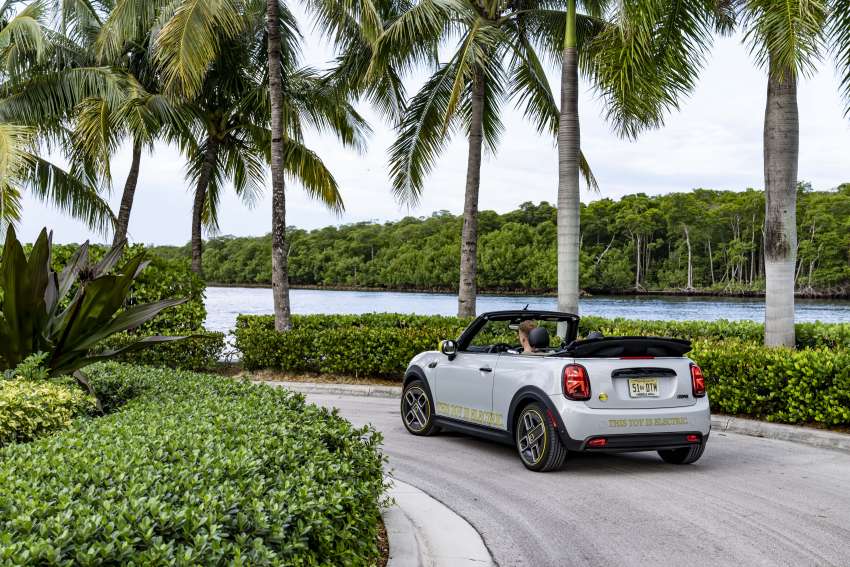 MINI Cooper SE Convertible revealed – special one-off convertible version of EV hatchback; 230 km of range 1483962
