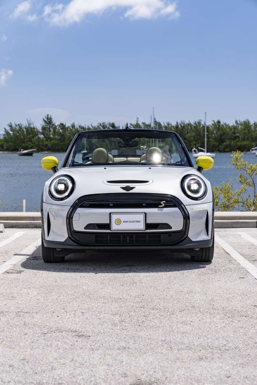 MINI Cooper SE Convertible revealed – special one-off convertible version of EV hatchback; 230 km of range 1484000