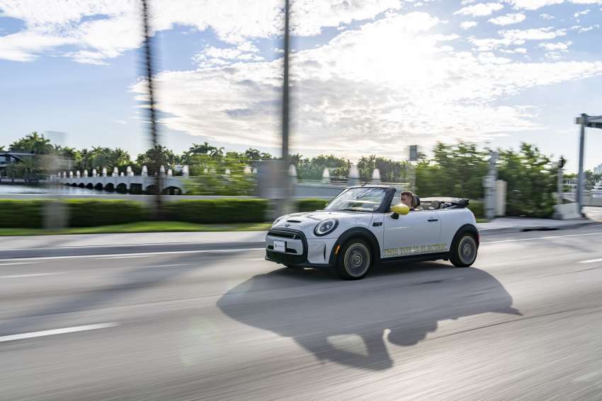 MINI Cooper SE Convertible revealed – special one-off convertible version of EV hatchback; 230 km of range 1483850