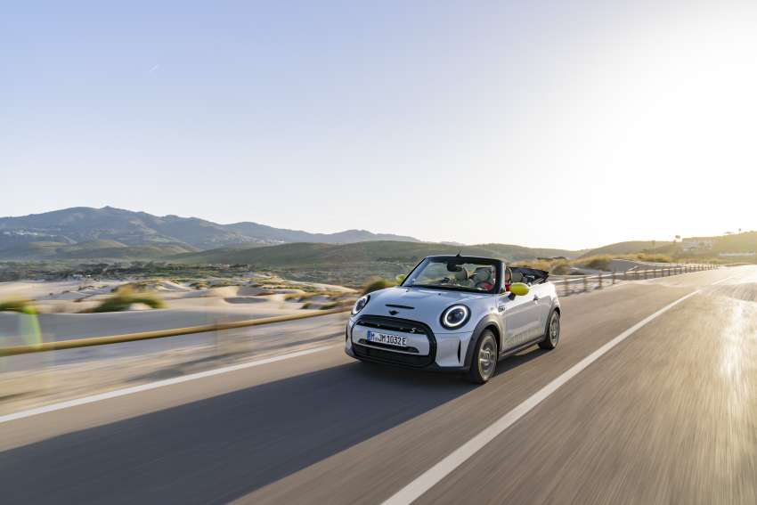 MINI Cooper SE Convertible revealed – special one-off convertible version of EV hatchback; 230 km of range 1483817