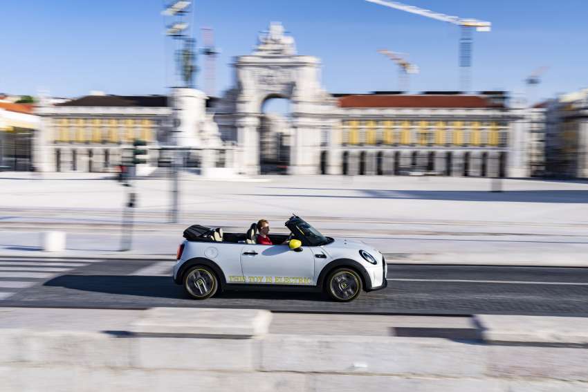 MINI Cooper SE Convertible revealed – special one-off convertible version of EV hatchback; 230 km of range 1483870