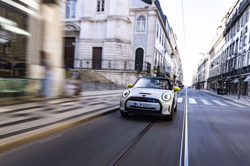 MINI Cooper SE Convertible revealed – special one-off convertible version of EV hatchback; 230 km of range 1483872