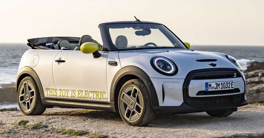 MINI Cooper SE Convertible revealed – special one-off convertible version of EV hatchback; 230 km of range 1483896