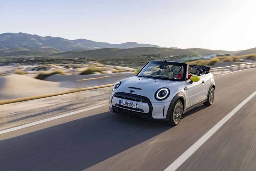 MINI Cooper SE Convertible revealed – special one-off convertible version of EV hatchback; 230 km of range 1483821