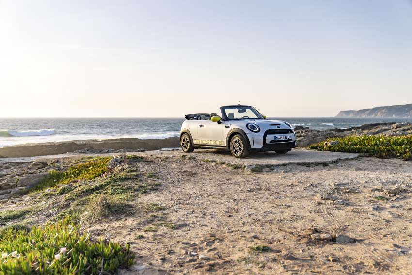 MINI Cooper SE Convertible revealed – special one-off convertible version of EV hatchback; 230 km of range 1483898