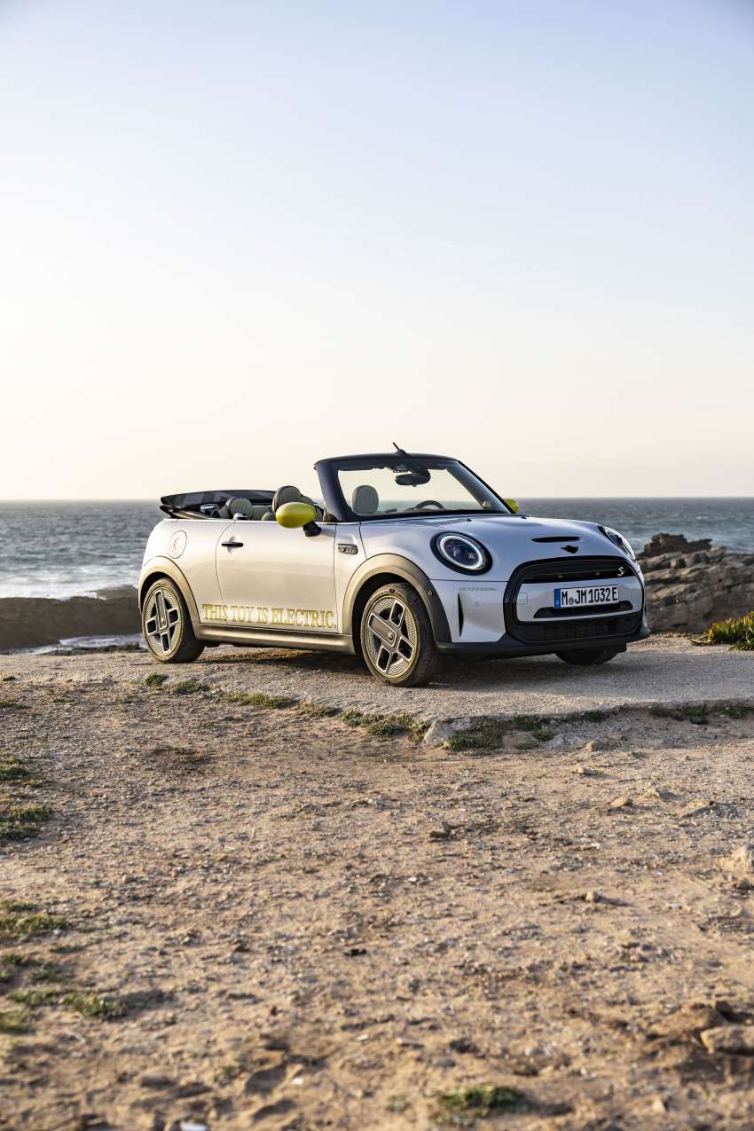MINI Cooper SE Convertible revealed – special one-off convertible version of EV hatchback; 230 km of range 1483900