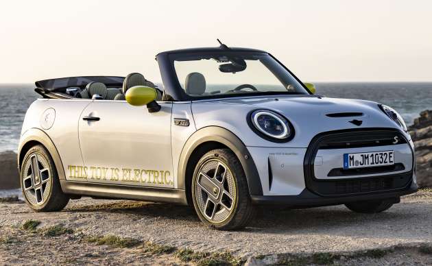 MINI Cooper SE Convertible didedah – unit keluaran khas, kuasa 181 hp, tork 270 Nm, jarak gerak 230 km