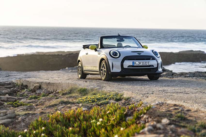 MINI Cooper SE Convertible revealed – special one-off convertible version of EV hatchback; 230 km of range 1483909