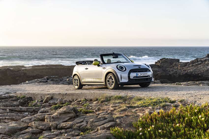 MINI Cooper SE Convertible revealed – special one-off convertible version of EV hatchback; 230 km of range 1483913