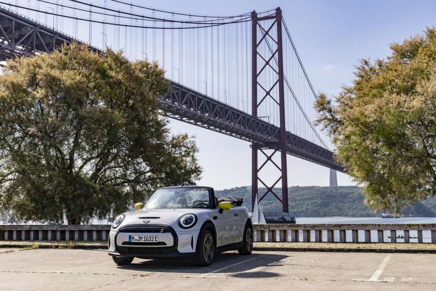 MINI Cooper SE Convertible revealed – special one-off convertible version of EV hatchback; 230 km of range 1483920