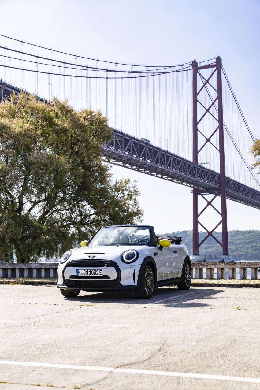 MINI Cooper SE Convertible revealed – special one-off convertible version of EV hatchback; 230 km of range 1483933