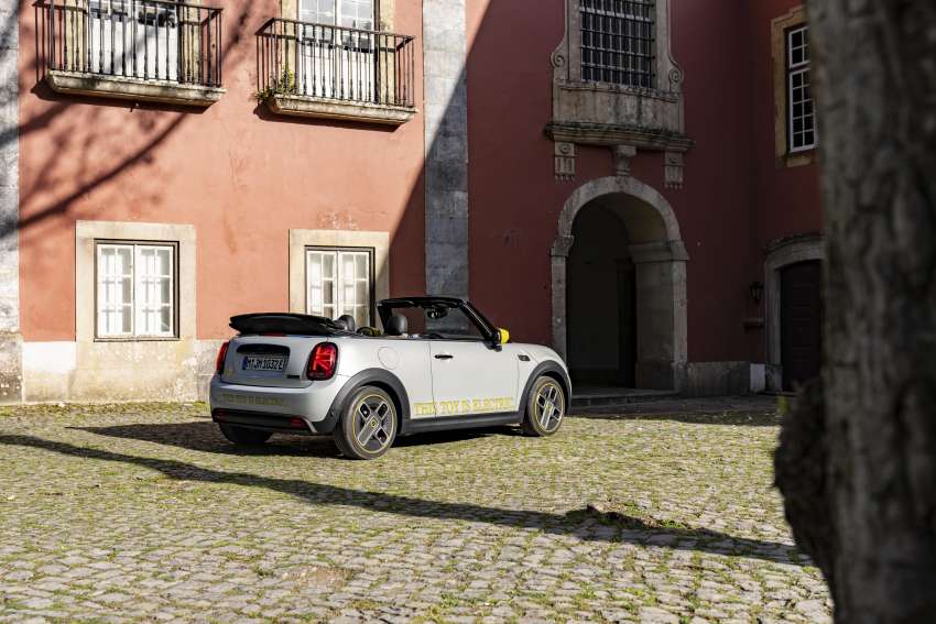 MINI Cooper SE Convertible revealed – special one-off convertible version of EV hatchback; 230 km of range 1483961