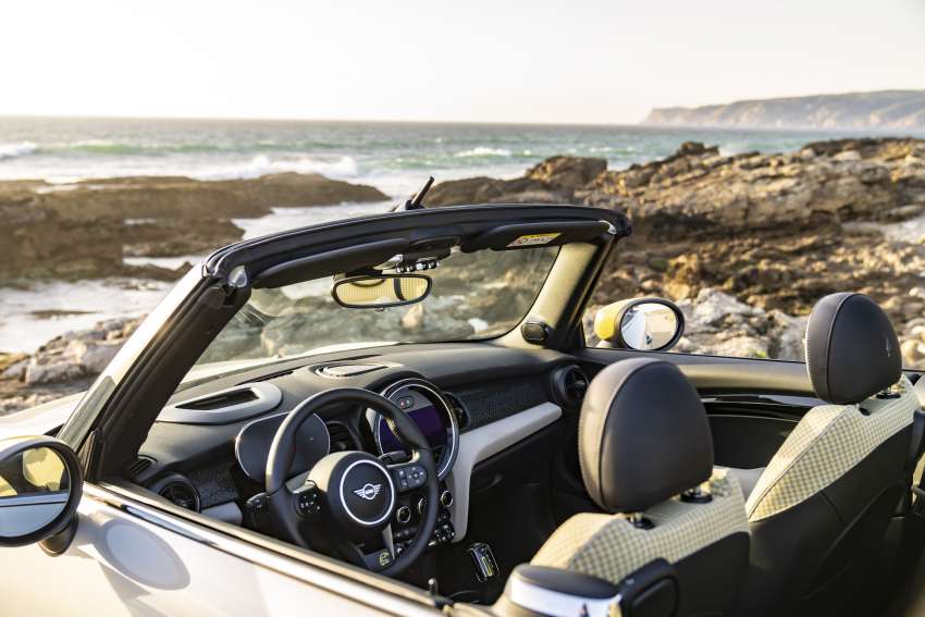 MINI Cooper SE Convertible revealed – special one-off convertible version of EV hatchback; 230 km of range 1483995