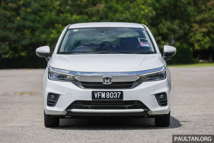 GALLERY: 2022 Honda City 1.5 V petrol sedan vs City Hatchback 1.5 RS e:HEV hybrid; RM91k – RM110k 1493048