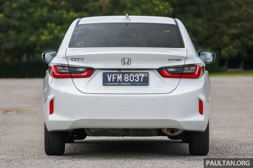 GALLERY: 2022 Honda City 1.5 V petrol sedan vs City Hatchback 1.5 RS e:HEV hybrid; RM91k – RM110k 1493050